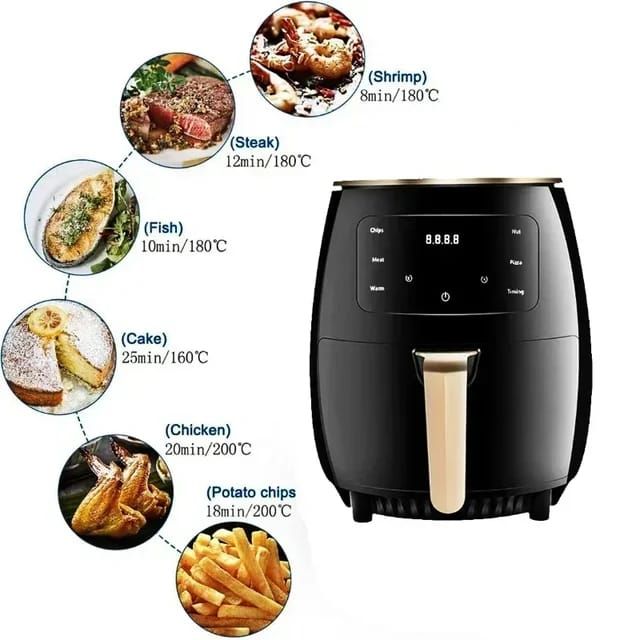 Silver Crest 6-Liter Digital Air Fryer